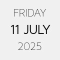 11 July 2025